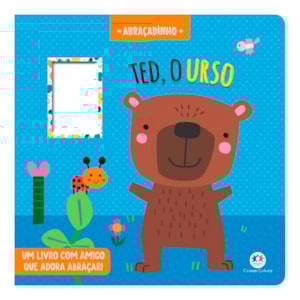 Segunda imagem do produto Livro Cartonado Ted o Urso | Abraçadinho