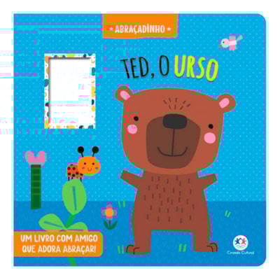 Segunda imagem do produto Livro Cartonado Ted o Urso | Abraçadinho
