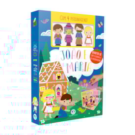 Livro Com Cenário João e Maria | Com 4 Personagens