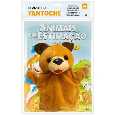 Livro com Fantoche: Animais de Estimação | Todolivro