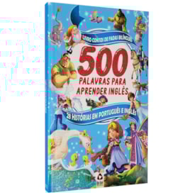 Livro Contos de Fadas Nilíngues | 500 Palavras para Aprender Inglês