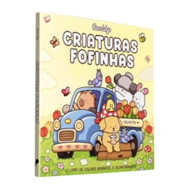 Livro Criaturas Fofinhas | Colheita | Livro de Colorir Coco Wyo