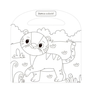 Segunda imagem do produto Livro de Atividades | Animais da Selva