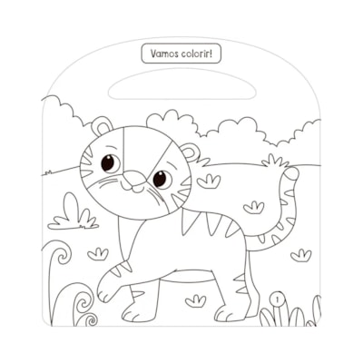 Segunda imagem do produto Livro de Atividades | Animais da Selva