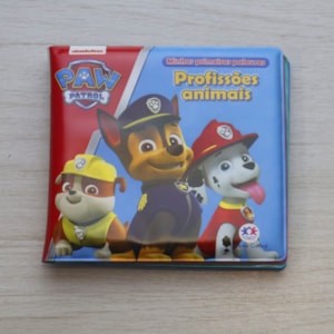 Segunda imagem do produto Livro de Banho | Patrulha Canina | Profissões Animais