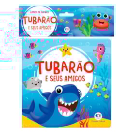 Livro de Banho Tubarão e Seus Amigos