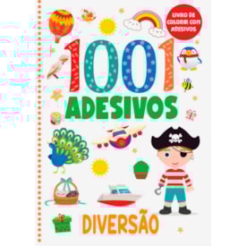 Livro de Colorir | 1001 Adesivos | Diversão