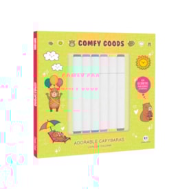 Livro de Colorir | Adorable Capybaras