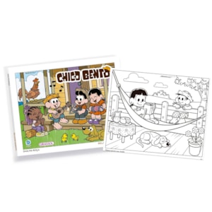 Segunda imagem do produto Livro de Colorir | Chico Bento | Dias na Roça