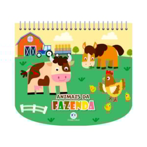 Livro de Colorir Com Canetinhas | Animais da Fazenda