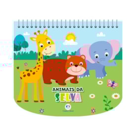 Livro de Colorir Com Canetinhas | Animais da Selva
