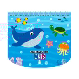 Livro de Colorir Com Canetinhas | Animais do Mar