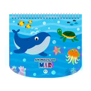 Livro de Colorir Com Canetinhas | Animais do Mar