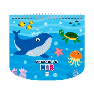Livro de Colorir Com Canetinhas | Animais do Mar