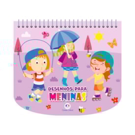 Livro de Colorir Com Canetinhas | Desenhos Para Meninas