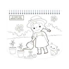 Segunda imagem do produto Livro de Colorir Com Canetinhas | Desenhos Para Meninas