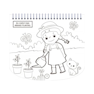 Segunda imagem do produto Livro de Colorir Com Canetinhas | Desenhos Para Meninas