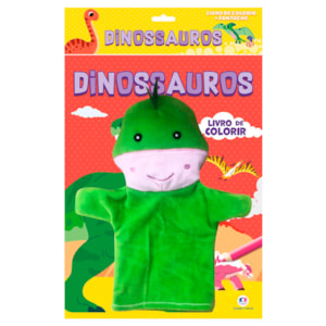 Livro de Colorir |  Fantoche |  Dinossauros