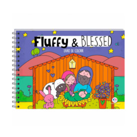 Livro de Colorir | Fluffy And Blessed