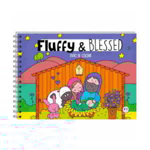 Livro de Colorir | Fluffy And Blessed
