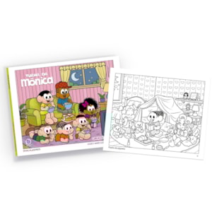 Segunda imagem do produto Livro de Colorir | Turma da Mônica | Dias Alegres