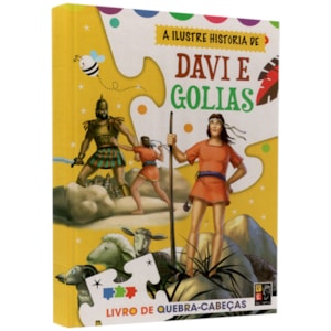 Livro de Quebra-Cabeças | A Ilustre História de Davi e Golias
