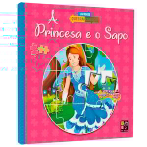 Livro De Quebra-Cabeças | A Princesa E O Sapo