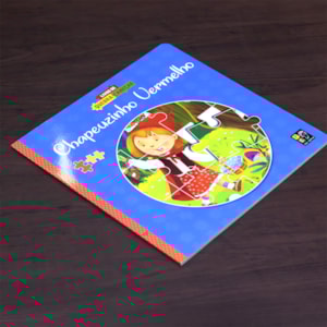 Segunda imagem do produto Livro de Quebra-Cabeças | Chapeuzinho Vermelho