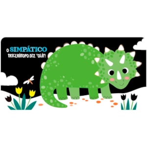 Segunda imagem do produto Livro Dinossauros | Cartonado | Neon