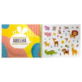 Segunda imagem do produto Livro-Labirinto! Atividades, Colorir e Adesivos: Abelha | Brijbasi Art Press Ltd