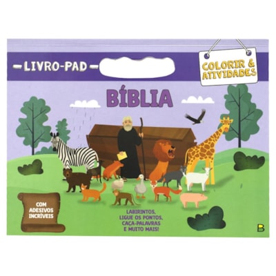 Livro-Pad Colorir & Atividades: Bíblia | Todolivro