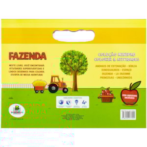Segunda imagem do produto Livro-Pad Colorir & Atividades: Fazenda | Todolivro