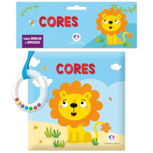 Segunda imagem do produto Livro Pano Cores | Vamos Brincar E Aprender