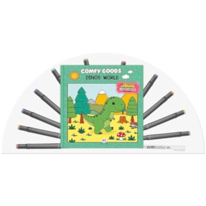 Livro Para Colorir Com Canetinhas | Dinos World