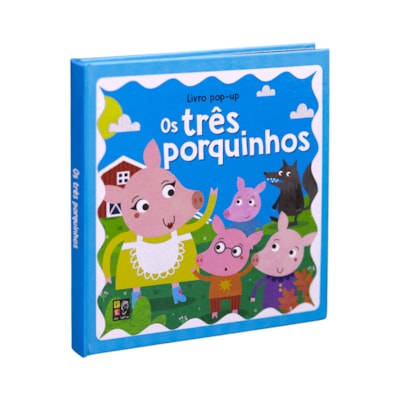 Livro Pop-up | Os Três Porquinhos | 4 a 8 Anos