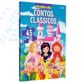 Livro Quebra-Cabeça | Contos Clássicos | Capa Dura