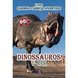 Livro Quebra-Cabeça Divertido | Dinossauros T-Rex