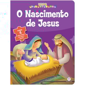 Livro Quebra-Cabeça O nascimento de Jesus