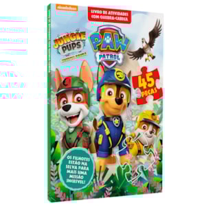 Livro Quebra-Cabeça | Patrulha Canina | Capa Dura