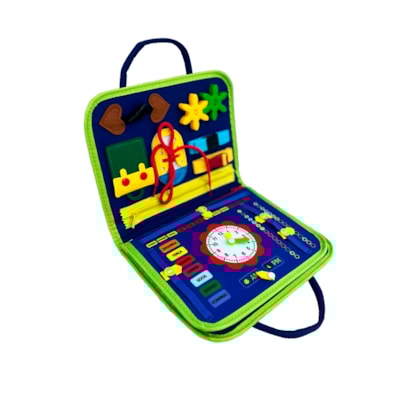 Segunda imagem do produto Livro Sensorial | Montessoriano Dinossauros