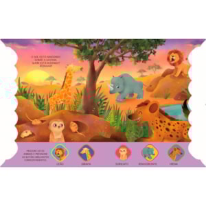 Segunda imagem do produto Livro Sonoro | Animais da Selva | 22 sons