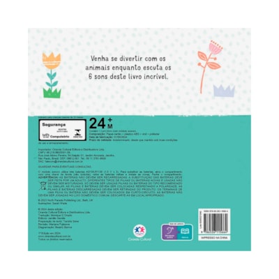 Segunda imagem do produto Livro Sonoro | Animais do Jardim