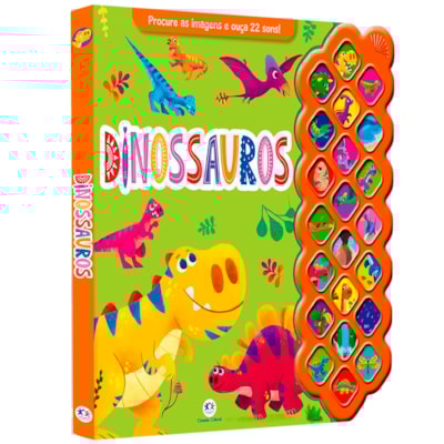 Livro Sonoro | Dinossauros | 22 sons