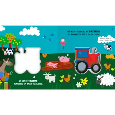 Segunda imagem do produto Livro Sonoro | Meu Trator Divertido | Veículos do Barulho