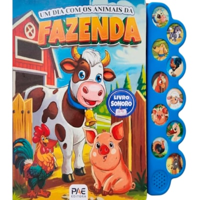 Livro Sonoro | Um Dia Com os Animais da Fazenda