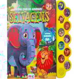 Livro Sonoro | Um Dia Com os Animais Selvagens