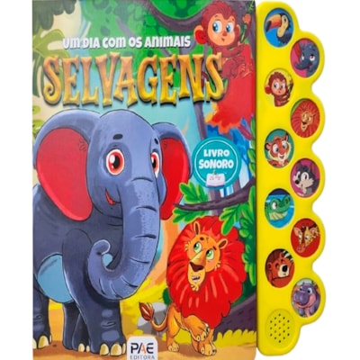 Livro Sonoro | Um Dia Com os Animais Selvagens