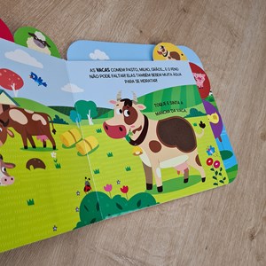 Livro Toque e Sinta | Diversão com os Animais da Fazenda
