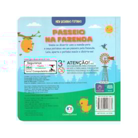 Segunda imagem do produto Livro Toque e Sinta | Meu Bichinho Fofinho |  Passeio na Fazenda