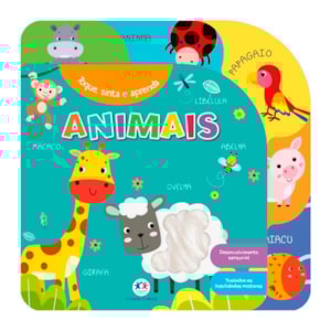 Livro Toque, Sinta e Aprenda | Animais